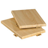 Various Shapes Imitating Wood Grain Aluminum Veneer