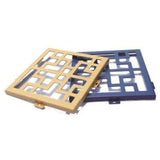 Carved hollow aluminum veneer