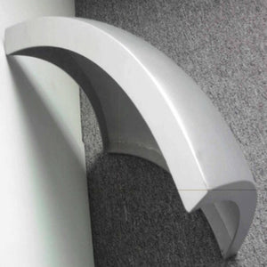 Curved aluminum veneer
